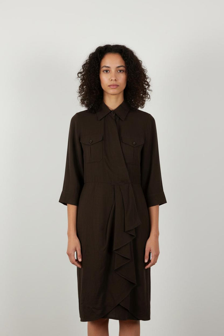 Robe Chemise Noire - Taille M/38