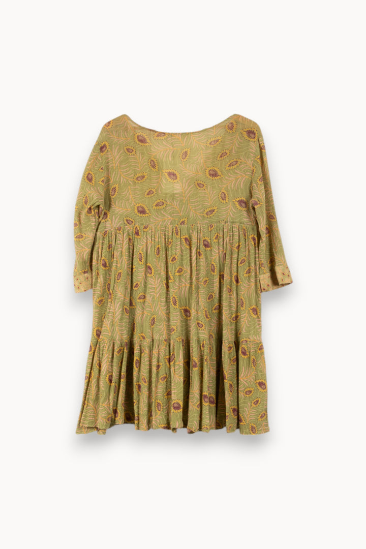 Robe Courte Verte - Taille L/40 de la marque ba&sh | PARAD41642 - Vendu par Paradigme - Image 4
