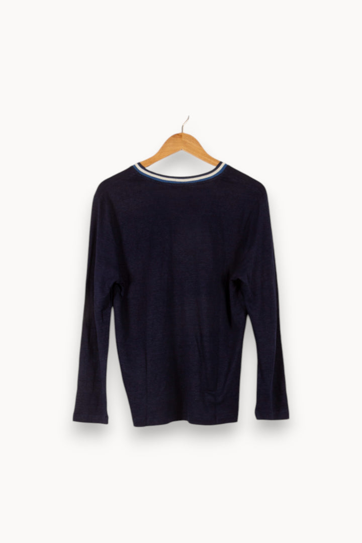 Tee-shirt Bleu - Taille L/40 de la marque Gerard Darel | PARAD41653 - Vendu par Paradigme - Image 4