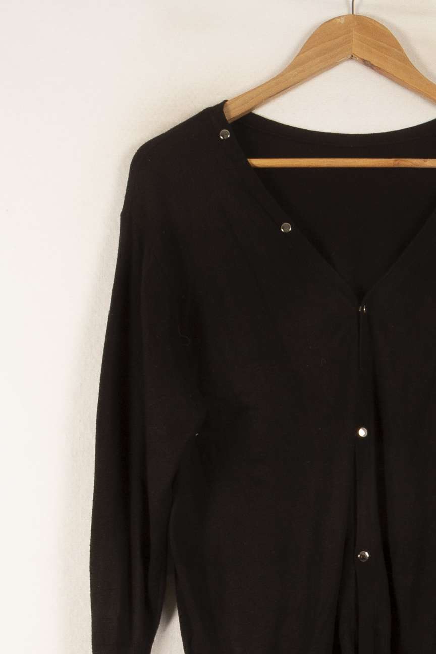 Cardigan Noir - Taille M/38 de la marque IKKS | PARAD41654 - Vendu par Paradigme - Image 3