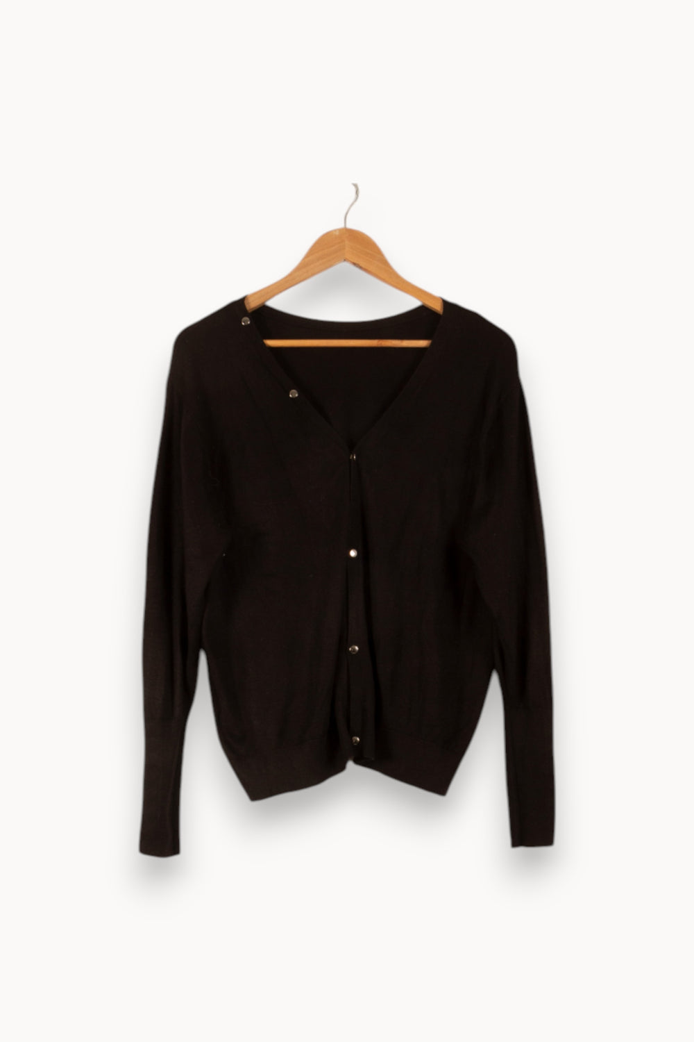 Cardigan Noir - Taille M/38 de la marque IKKS | PARAD41654 - Vendu par Paradigme - Image 2