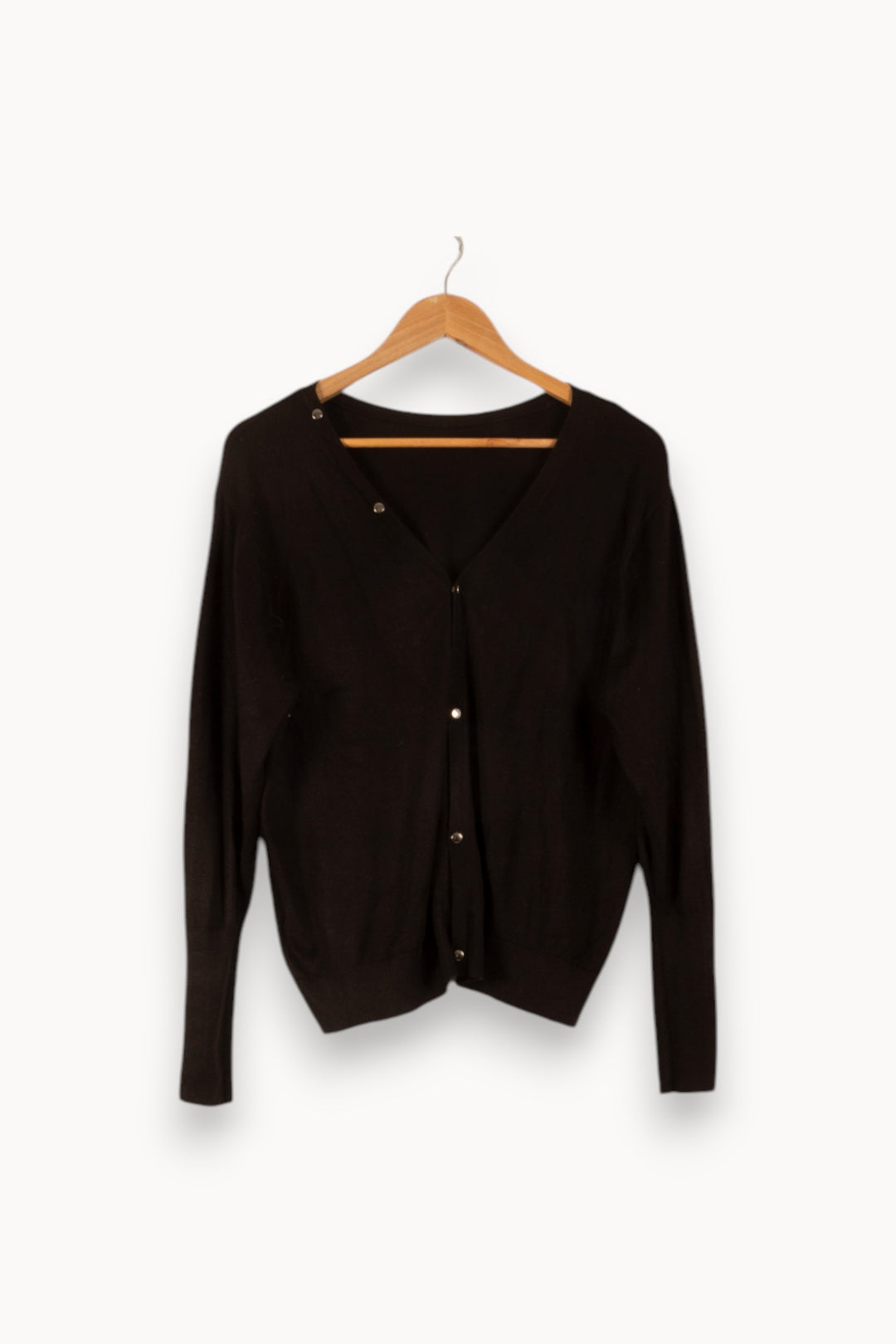 Cardigan Noir - Taille M/38 de la marque IKKS | PARAD41654 - Vendu par Paradigme - Image 2