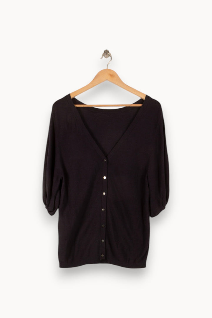 Gilet Noir - Taille L/40 de la marque IKKS | PARAD41660 - Vendu par Paradigme - Image 4