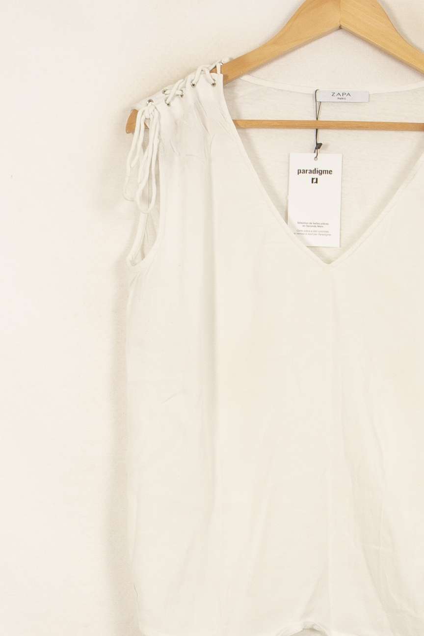 Blouse Blanche - Taille XXL/44 de la marque ZAPA | PARAD41666 - Vendu par Paradigme - Image 3