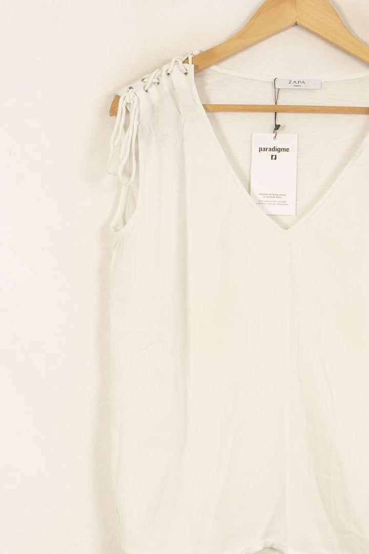 Blouse Blanche - Taille XXL/44 de la marque ZAPA | PARAD41666 - Vendu par Paradigme - Image 3