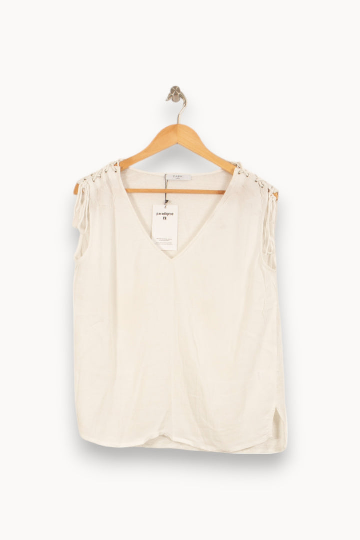 Blouse Blanche - Taille XXL/44 de la marque ZAPA | PARAD41666 - Vendu par Paradigme - Image 2