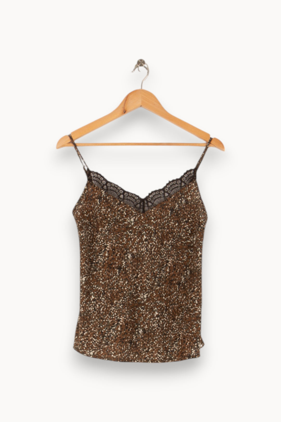 Caraco Marron et Noir - Taille S/36 de la marque IKKS | PARAD41670 - Vendu par Paradigme - Image 2