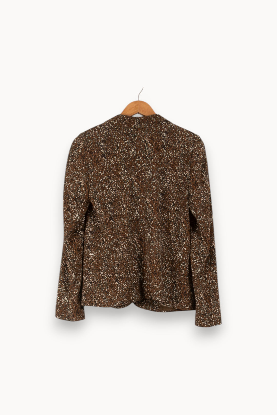 Veste Marron et Blanc - Taille S/36 de la marque IKKS | PARAD41672 - Vendu par Paradigme - Image 4