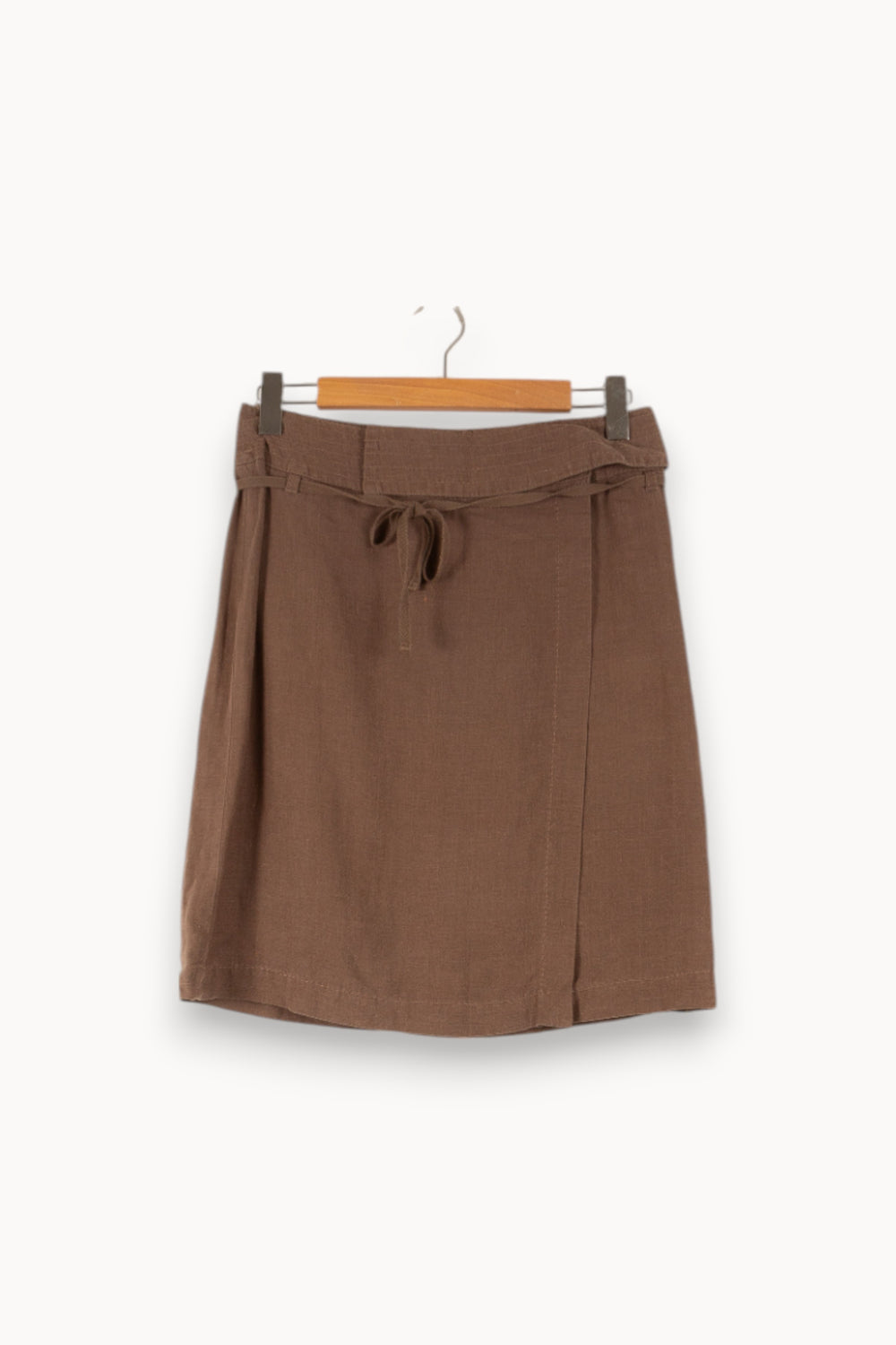 Jupe Droite Marron - Taille M/38 de la marque Caroll | PARAD41673 - Vendu par Paradigme - Image 2