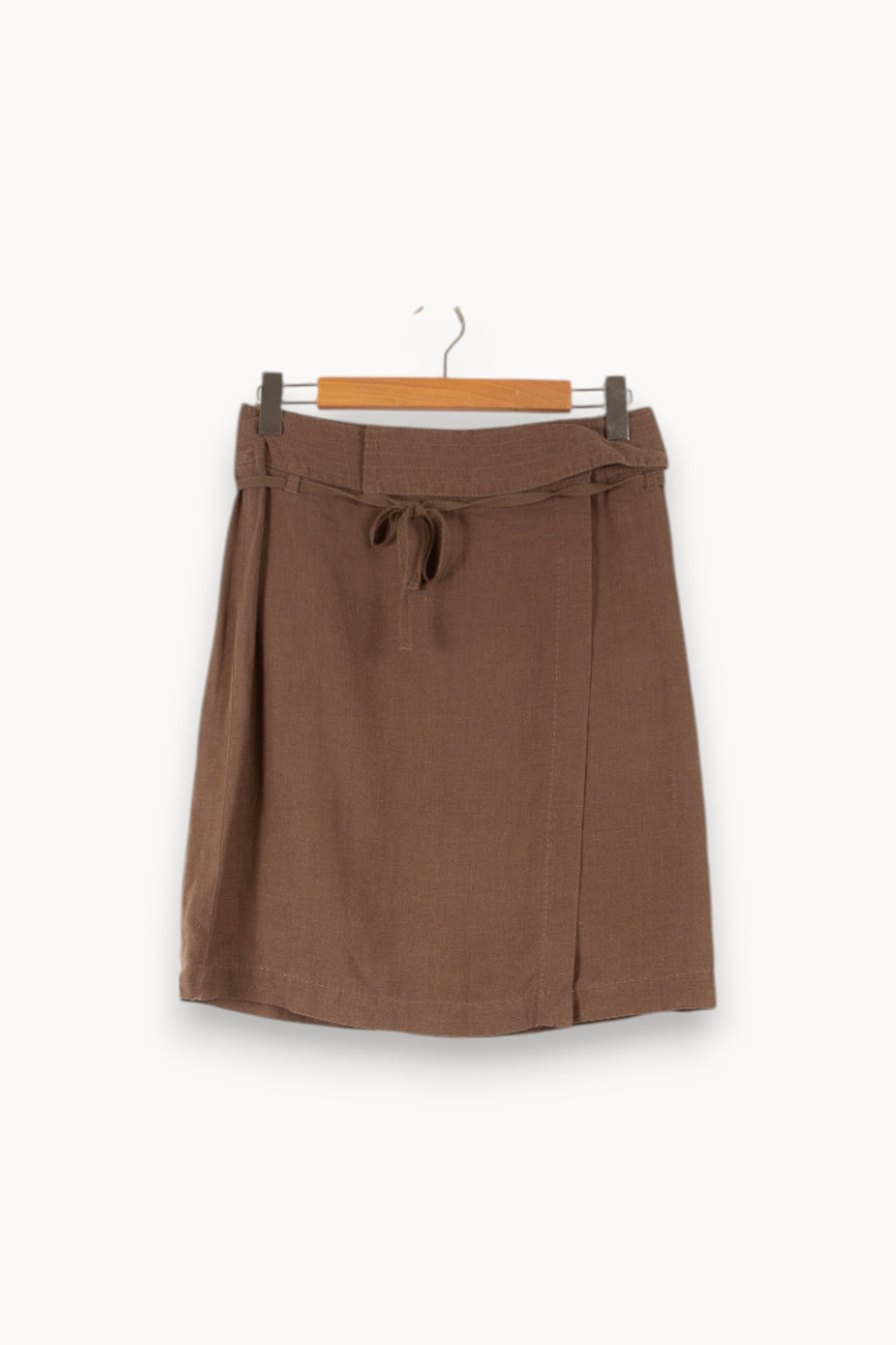 Jupe Droite Marron - Taille M/38 de la marque Caroll | PARAD41673 - Vendu par Paradigme - Image 2