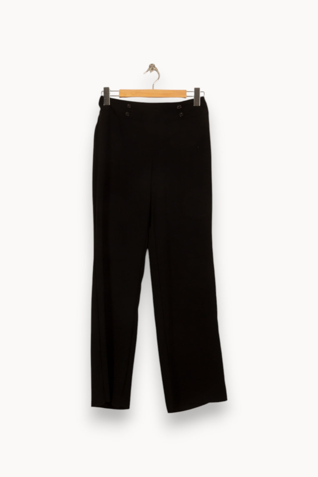Pantalon De Tailleur Noir - Taille M/38 de la marque Maison 123 | PARAD41675 - Vendu par Paradigme - Image 2