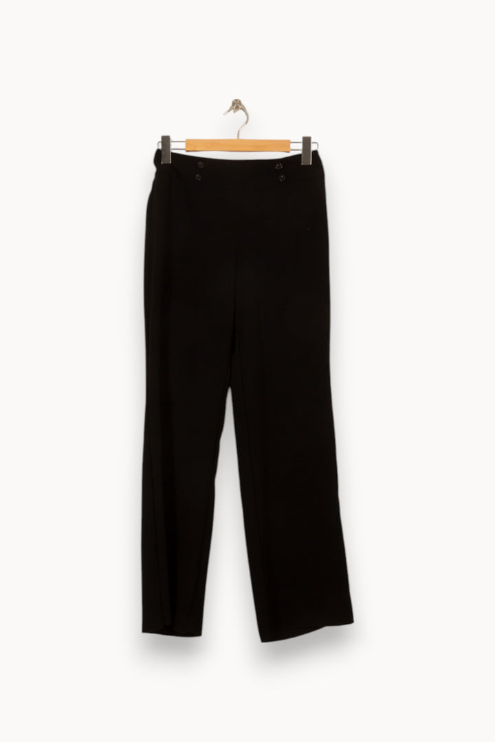 Pantalon De Tailleur Noir - Taille M/38 de la marque Maison 123 | PARAD41675 - Vendu par Paradigme - Image 2