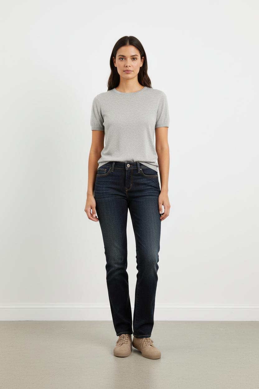 Jean Droit Bleu - Taille S/36