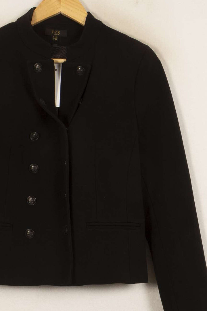 Veste Officier Noire - Taille XL/42 de la marque Maison 123 | PARAD41680 - Vendu par Paradigme - Image 3