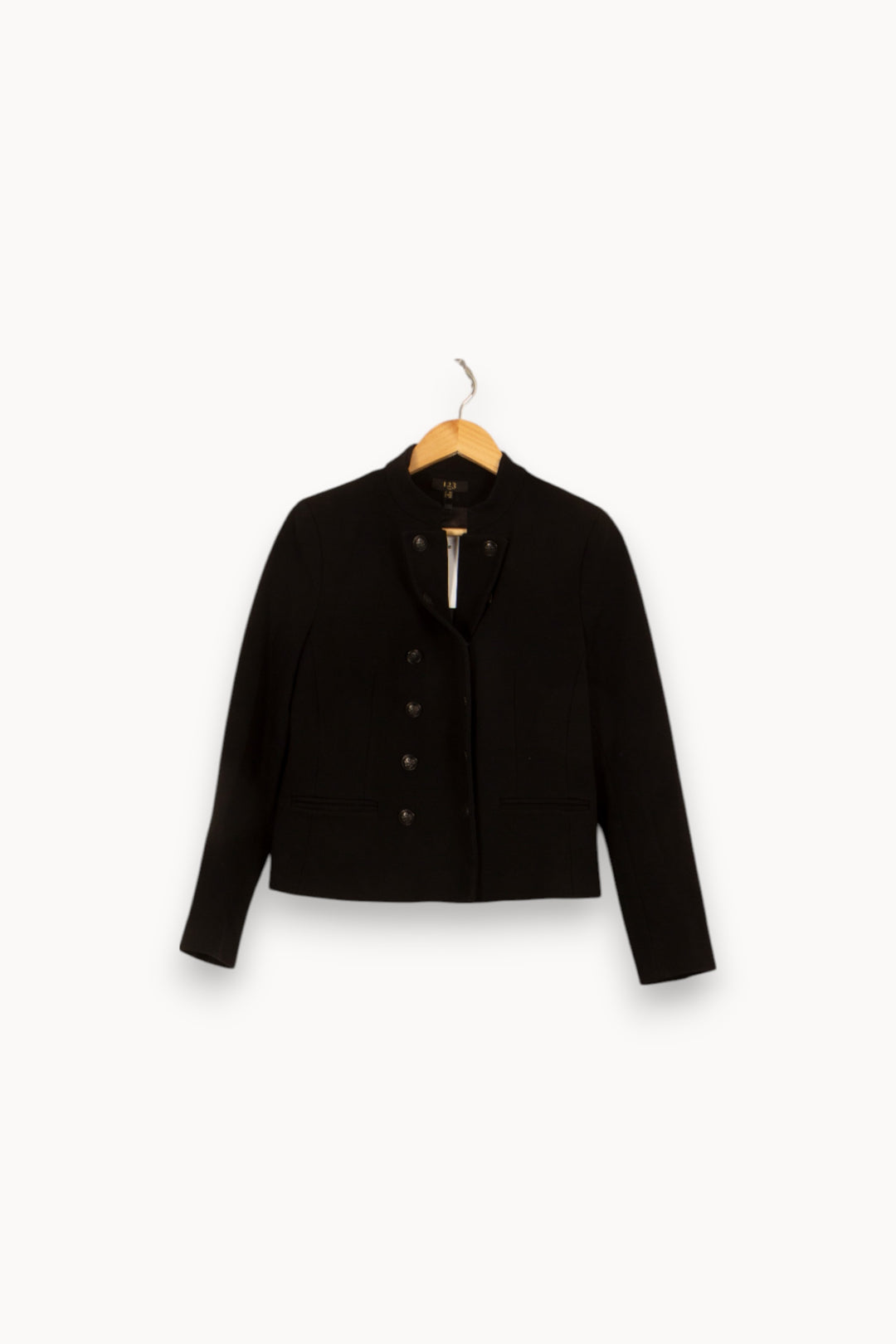Veste Officier Noire - Taille XL/42 de la marque Maison 123 | PARAD41680 - Vendu par Paradigme - Image 2