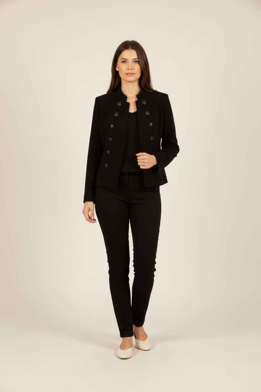 Veste Officier Noire - Taille XL/42 de la marque Maison 123 | PARAD41680 - Vendu par Paradigme - Image 1