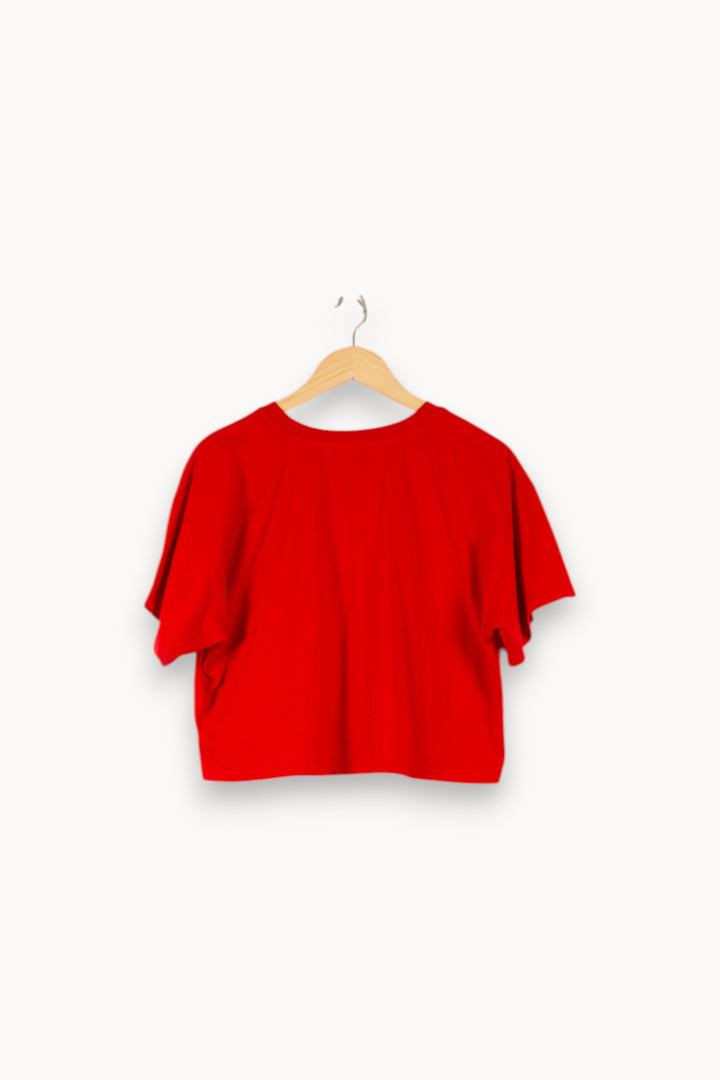 Tee-shirt Rouge - Taille S/36 de la marque The Kooples | PARAD41686 - Vendu par Paradigme - Image 4