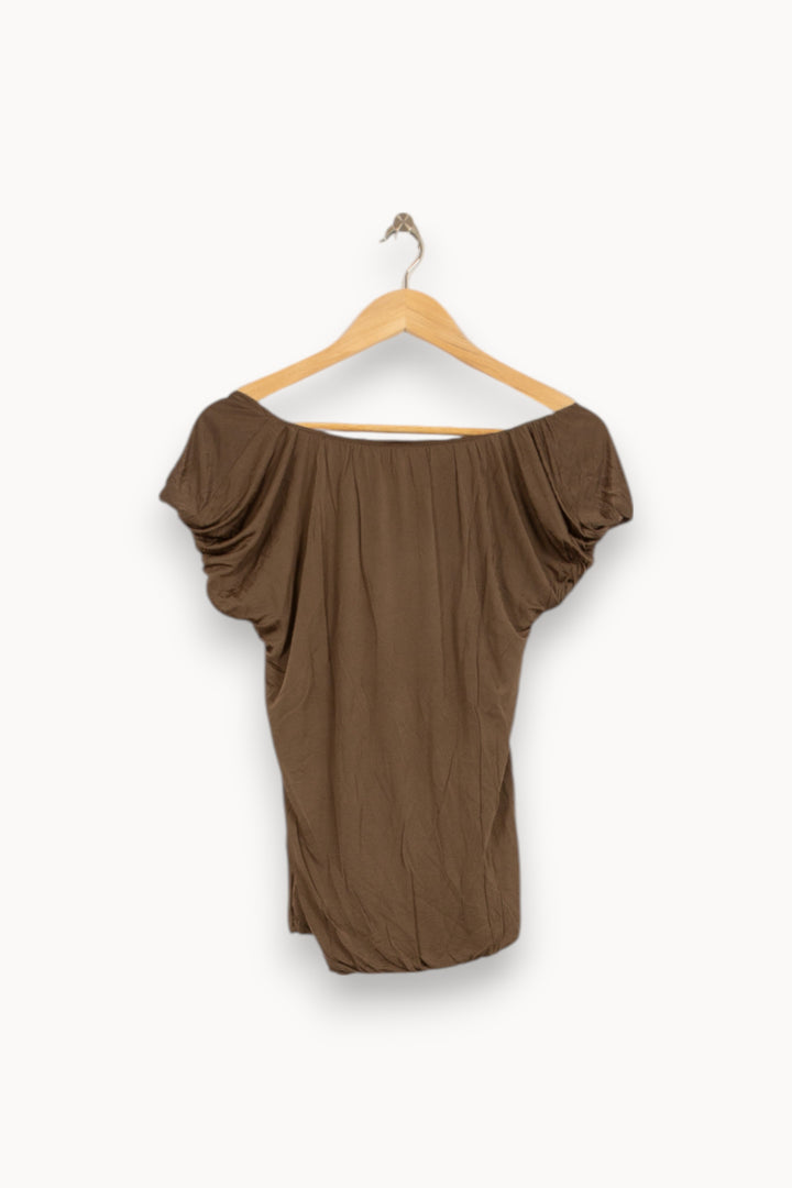 Blouse Beige - Taille XS/34 de la marque Comptoir des Cotonniers | PARAD41693 - Vendu par Paradigme - Image 4