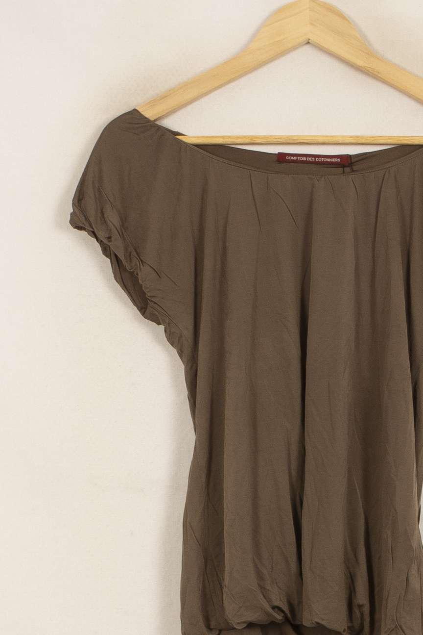 Blouse Beige - Taille XS/34 de la marque Comptoir des Cotonniers | PARAD41693 - Vendu par Paradigme - Image 3