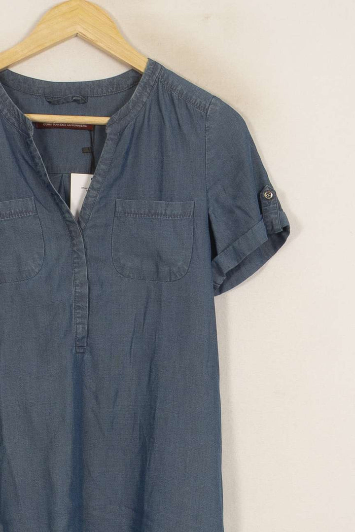 Tunique Bleue - Taille XS/34 de la marque Comptoir des Cotonniers | PARAD41695 - Vendu par Paradigme - Image 3