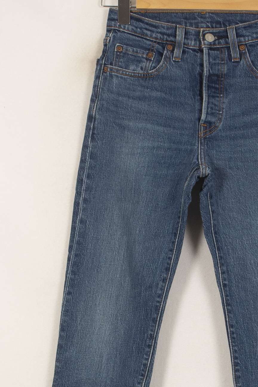 Jean Droit Bleu - Taille XS/34 de la marque Levi's | PARAD41699 - Vendu par Paradigme - Image 3