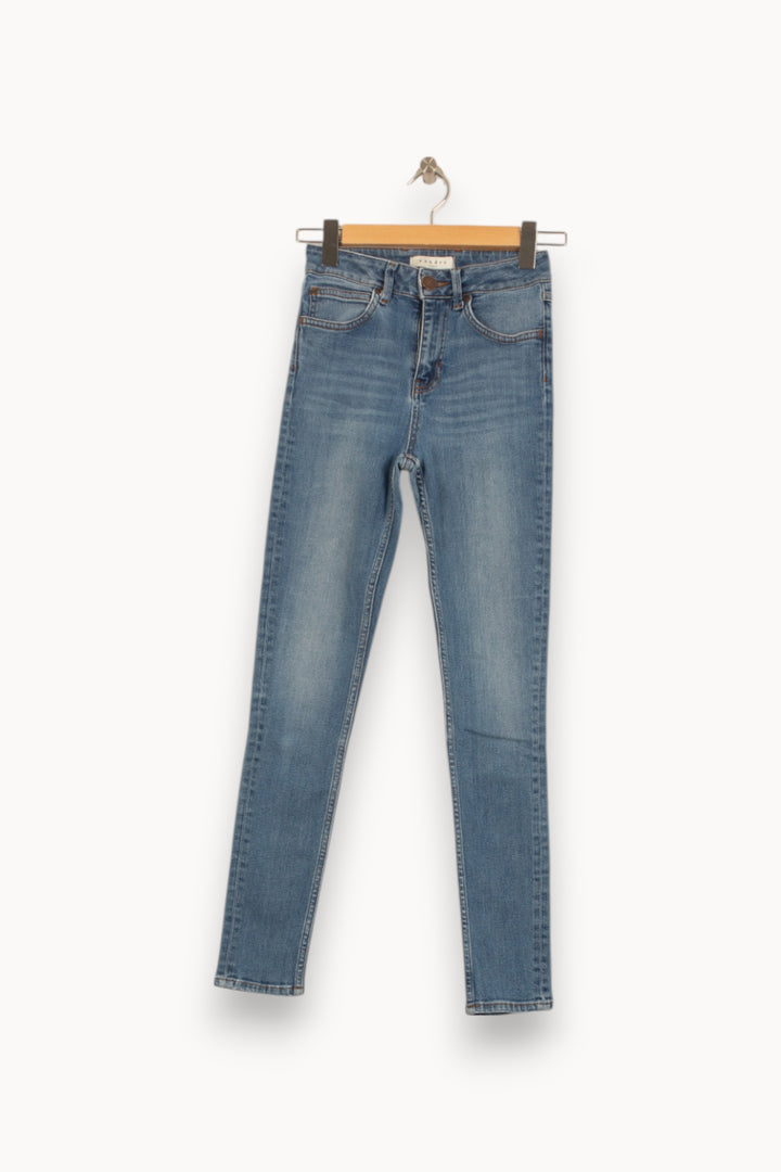 Jean Slim Bleu - Taille S/36 de la marque Sandro | PARAD41701 - Vendu par Paradigme - Image 2