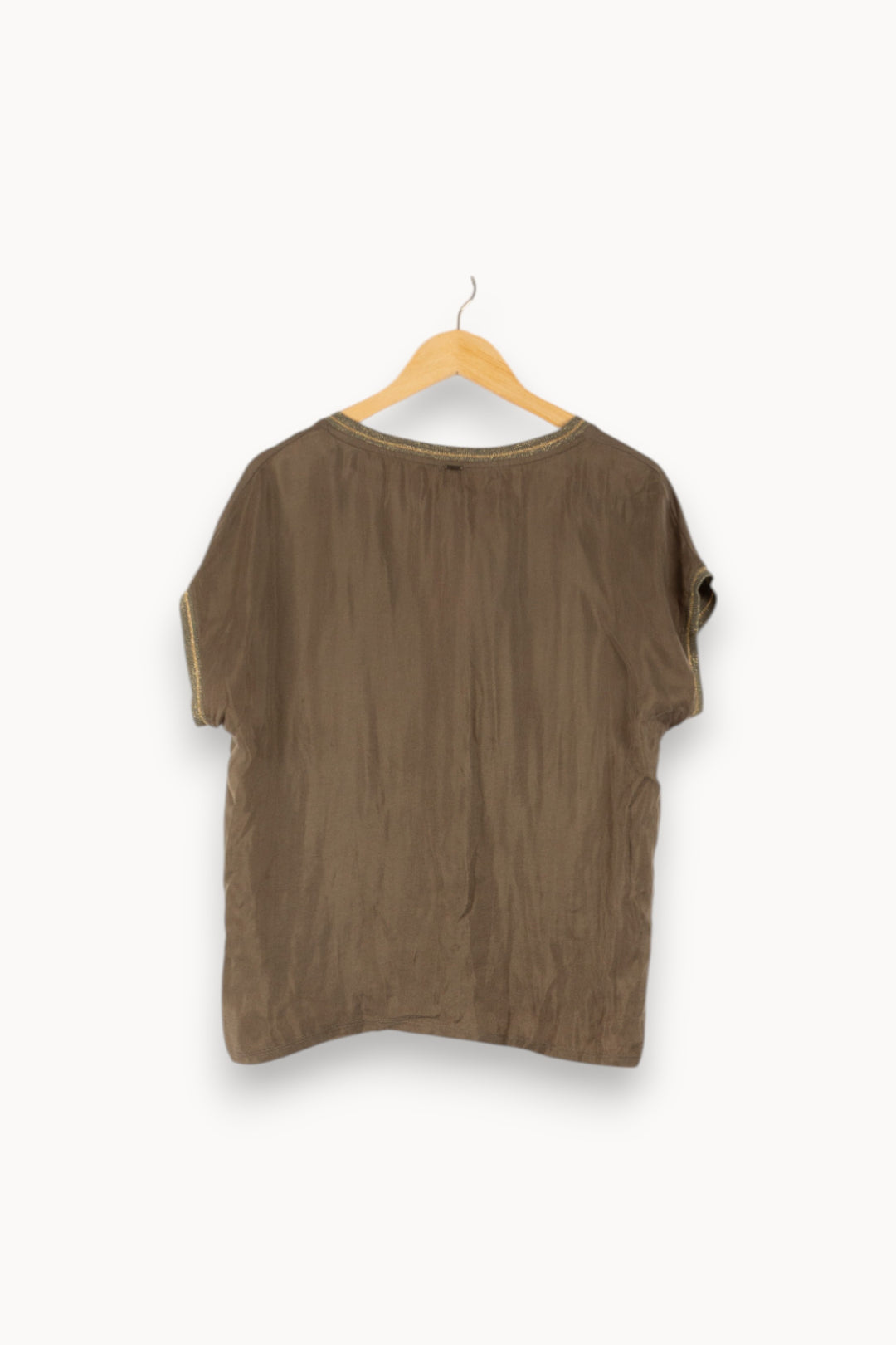 Tee-shirt Vert - Taille L/40 de la marque IKKS | PARAD41704 - Vendu par Paradigme - Image 4