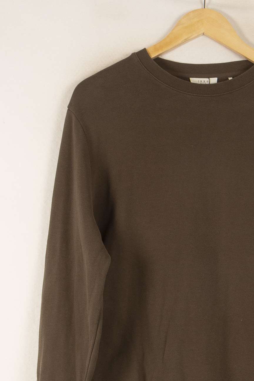 Sweatshirt Marron - Taille L/40 de la marque IKKS | PARAD41706 - Vendu par Paradigme - Image 3