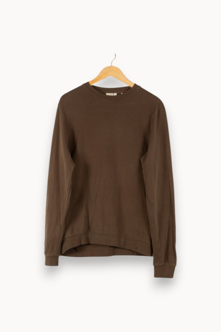 Sweatshirt Marron - Taille L/40 de la marque IKKS | PARAD41706 - Vendu par Paradigme - Image 2
