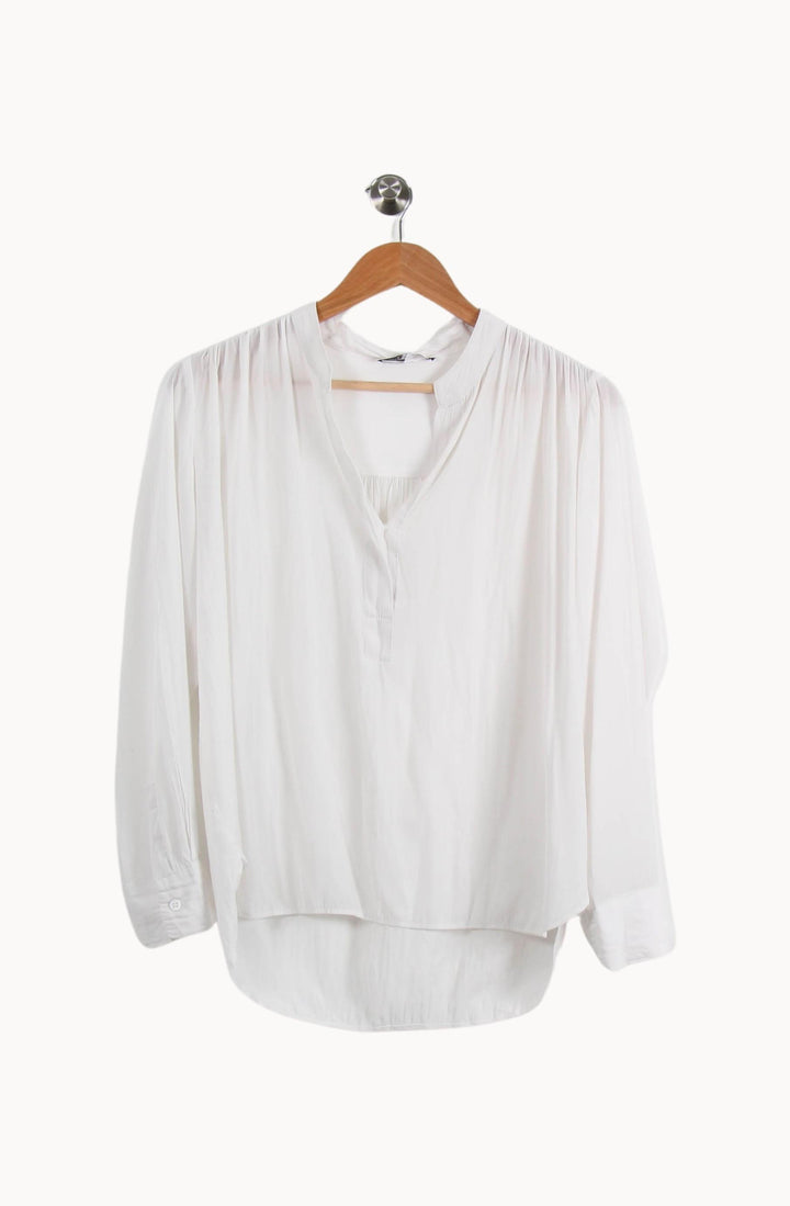 Blouse Blanche - Taille L/40 de la marque Gerard Darel | PARAD41710 - Vendu par Paradigme - Image 2
