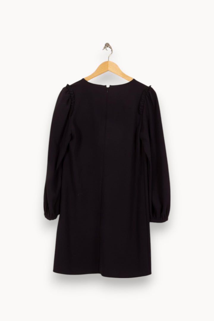 Robe Courte Noire - Taille S/36 de la marque Tara Jarmon | PARAD41712 - Vendu par Paradigme - Image 4