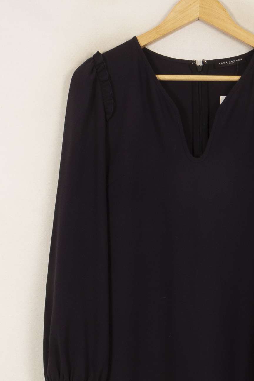 Robe Courte Noire - Taille S/36 de la marque Tara Jarmon | PARAD41712 - Vendu par Paradigme - Image 3