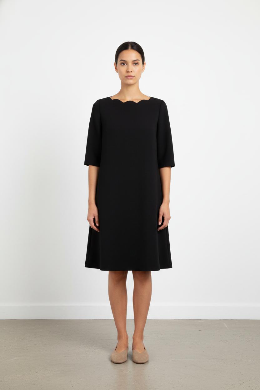 Robe Droite Noire - Taille M/38