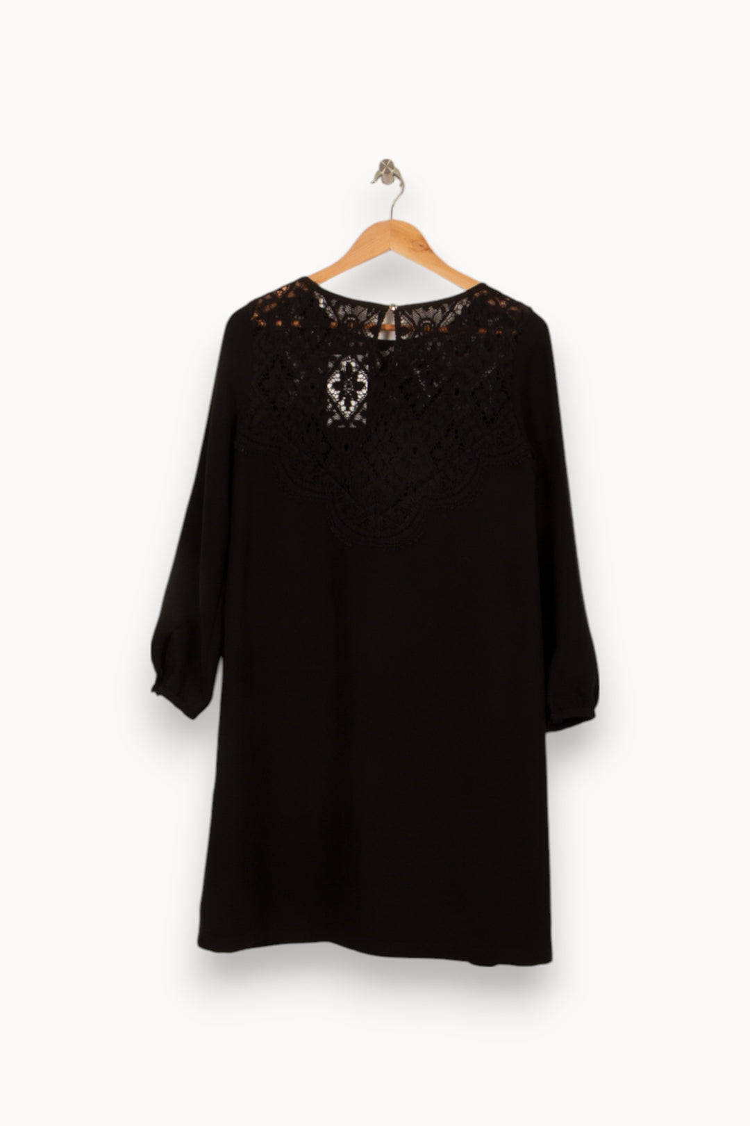 Robe Droite Noire - Taille M/38 de la marque Claudie Pierlot | PARAD41715 - Vendu par Paradigme - Image 4