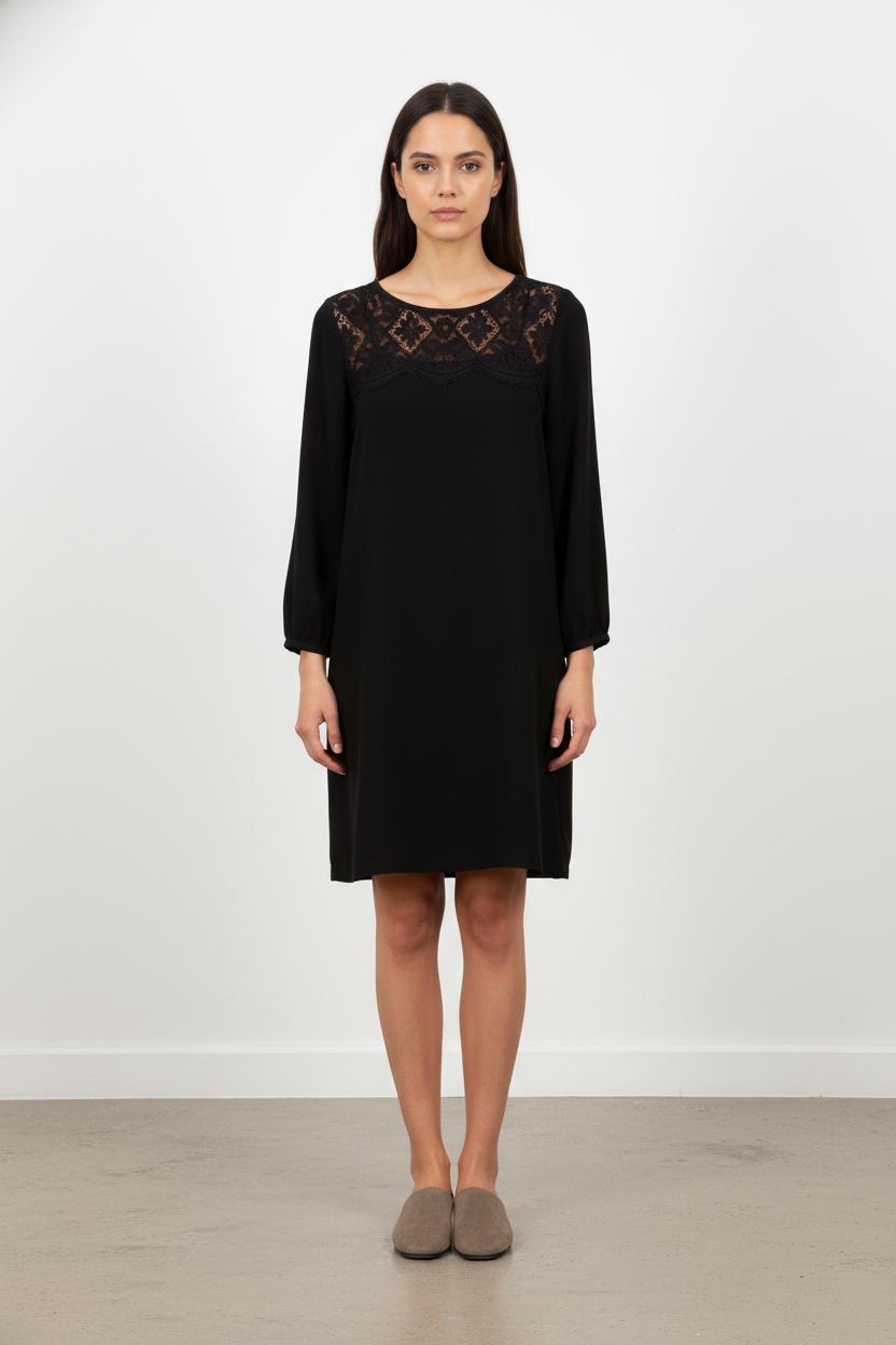 Robe Droite Noire - Taille M/38