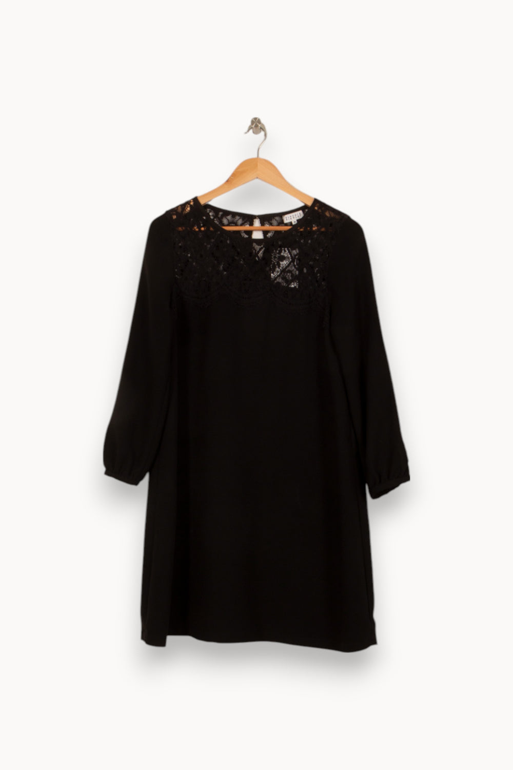 Robe Droite Noire - Taille M/38 de la marque Claudie Pierlot | PARAD41715 - Vendu par Paradigme - Image 2