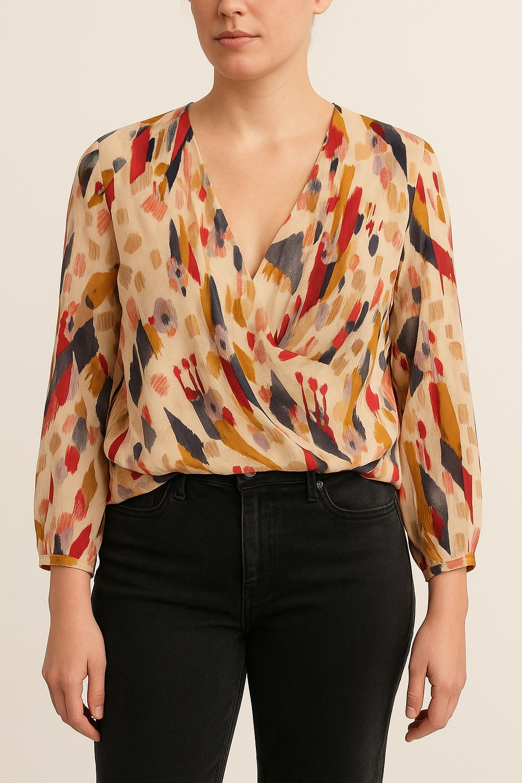 Blouse Multicolore - Taille L/40 de la marque Sézane | PARAD41716 - Vendu par Paradigme - Image 1