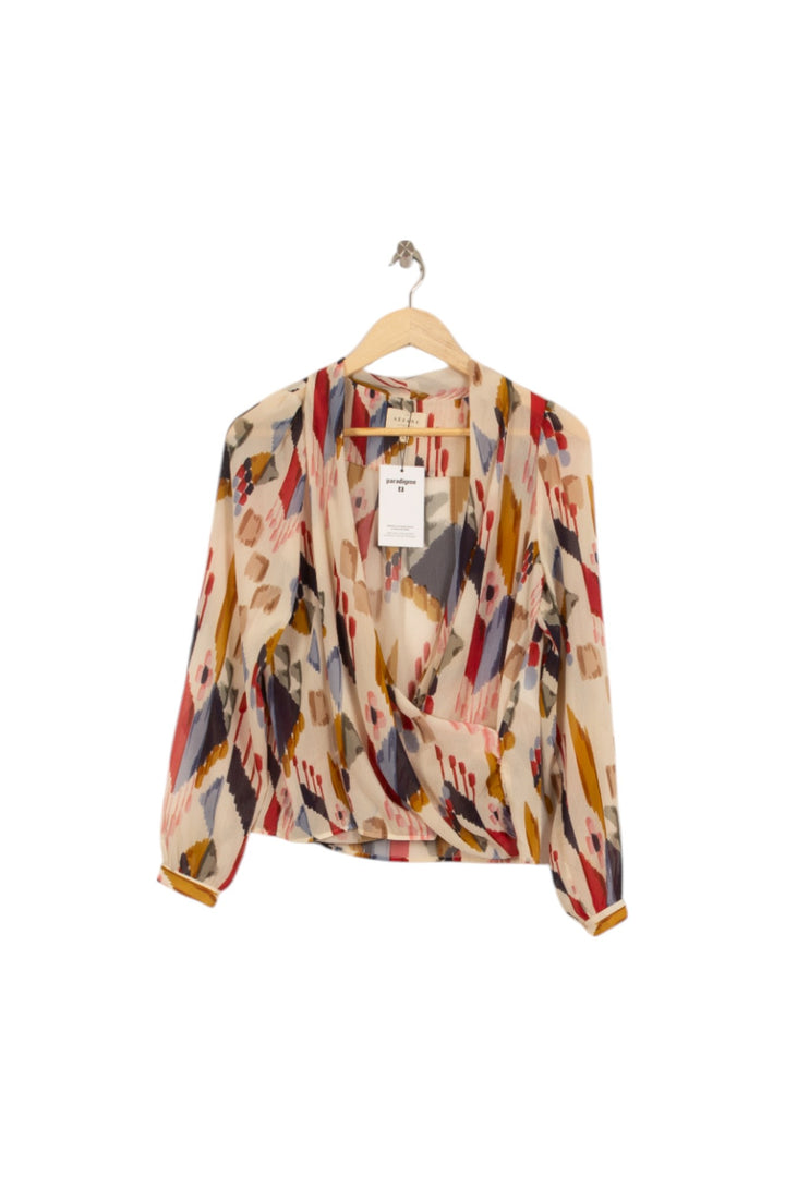 Blouse Multicolore - Taille L/40 de la marque Sézane | PARAD41716 - Vendu par Paradigme - Image 2