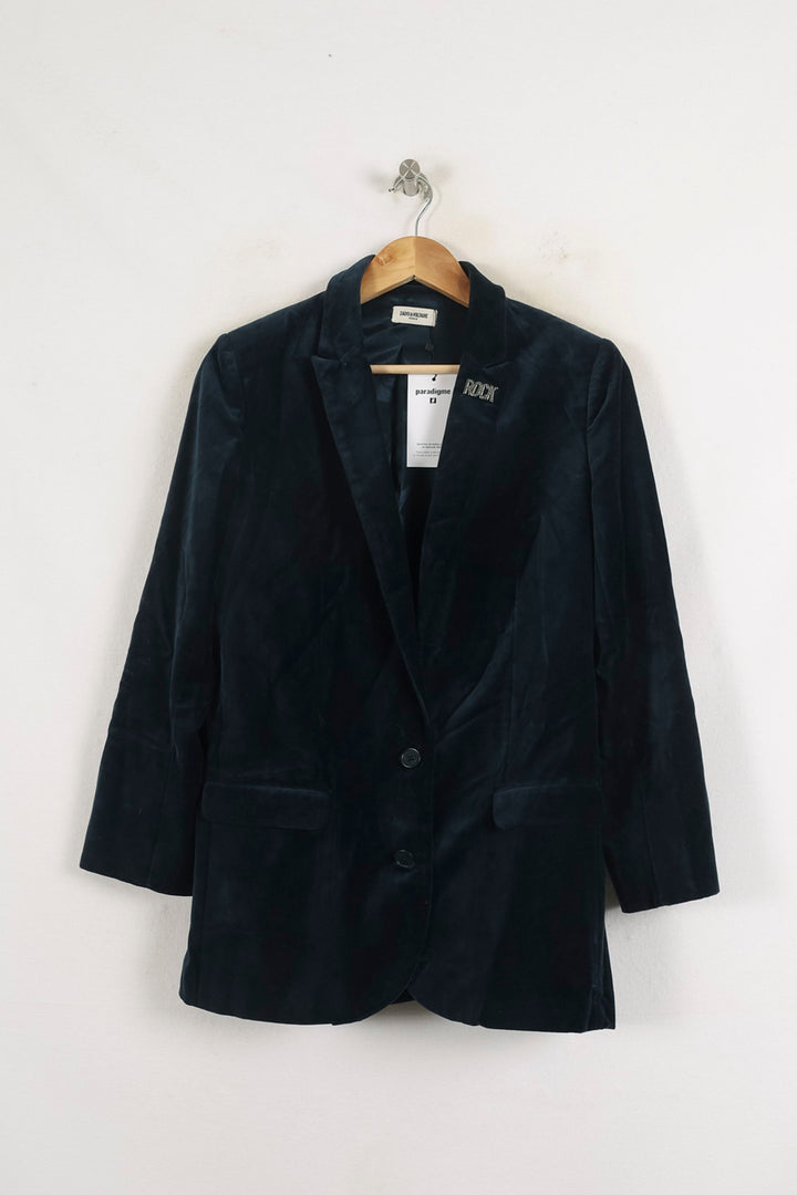 Blazer Noir - Taille L/40 de la marque Zadig&Voltaire | PARAD41722 - Vendu par Paradigme - Image 2