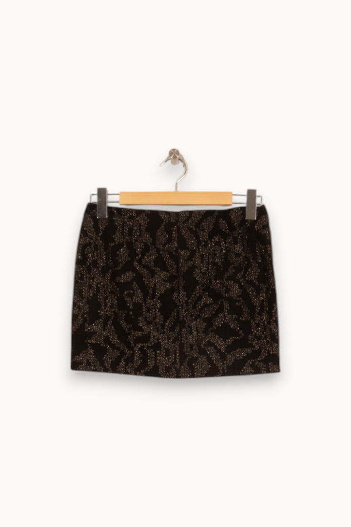 Jupe Courte Noire - Taille M/38 de la marque Maje | PARAD41724 - Vendu par Paradigme - Image 4