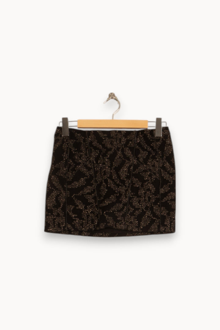 Jupe Courte Noire - Taille M/38 de la marque Maje | PARAD41724 - Vendu par Paradigme - Image 2