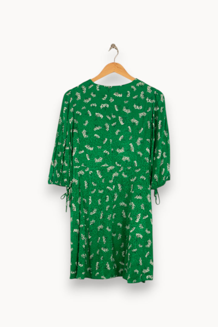 Robe Portefeuille Verte - Taille M/38 de la marque Maje | PARAD41730 - Vendu par Paradigme - Image 4
