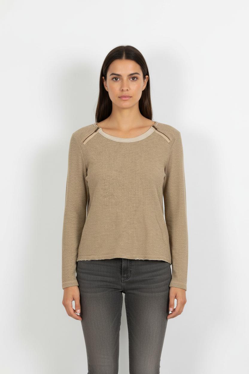 Pull Beige - Taille M/38