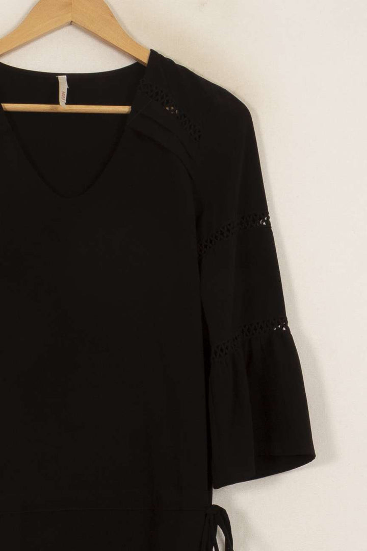 Robe Courte Noire - Taille S/36 de la marque I.Code | PARAD41745 - Vendu par Paradigme - Image 3