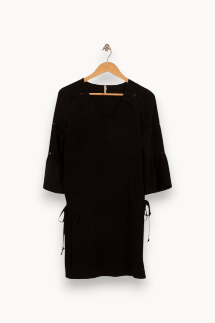 Robe Courte Noire - Taille S/36 de la marque I.Code | PARAD41745 - Vendu par Paradigme - Image 2