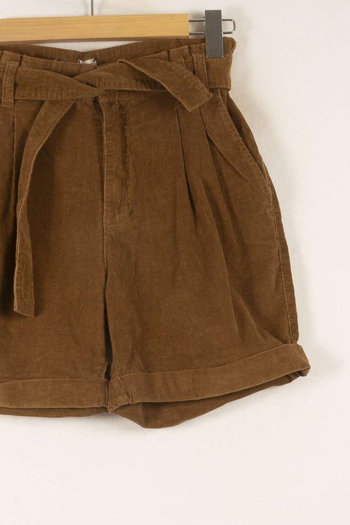 Short Taille Haute Marron - Taille M/38 de la marque Karl Marc John | PARAD41751 - Vendu par Paradigme - Image 3