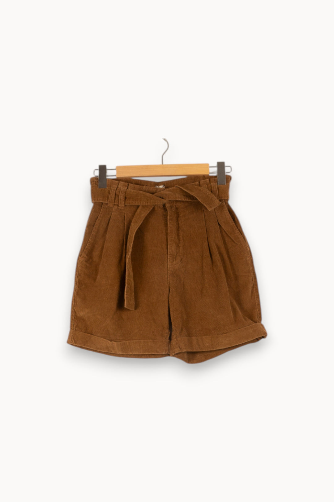 Short Taille Haute Marron - Taille M/38 de la marque Karl Marc John | PARAD41751 - Vendu par Paradigme - Image 2