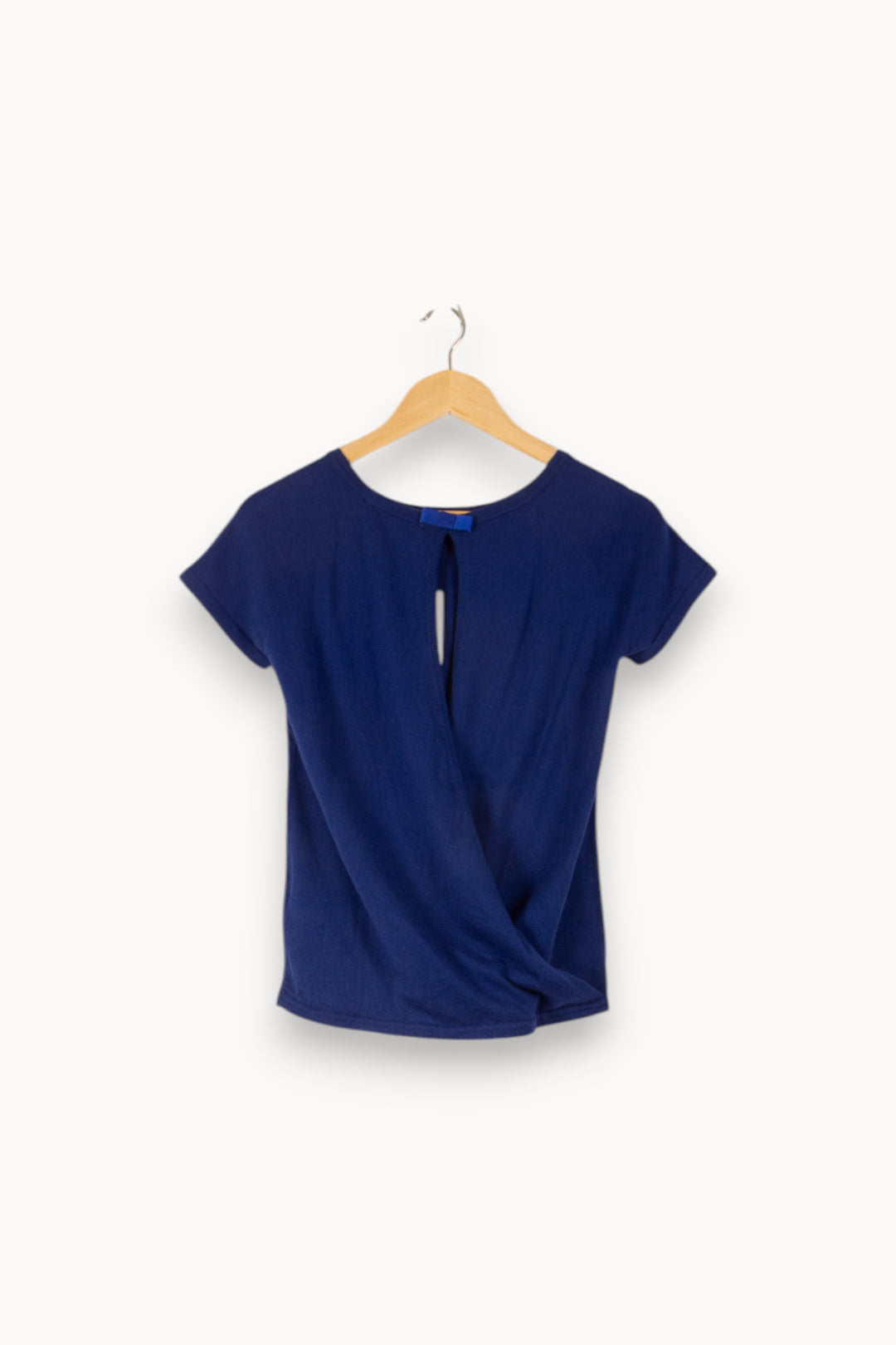 T-shirt Bleu - Taille S/36 de la marque Sandro | PARAD41756 - Vendu par Paradigme - Image 4