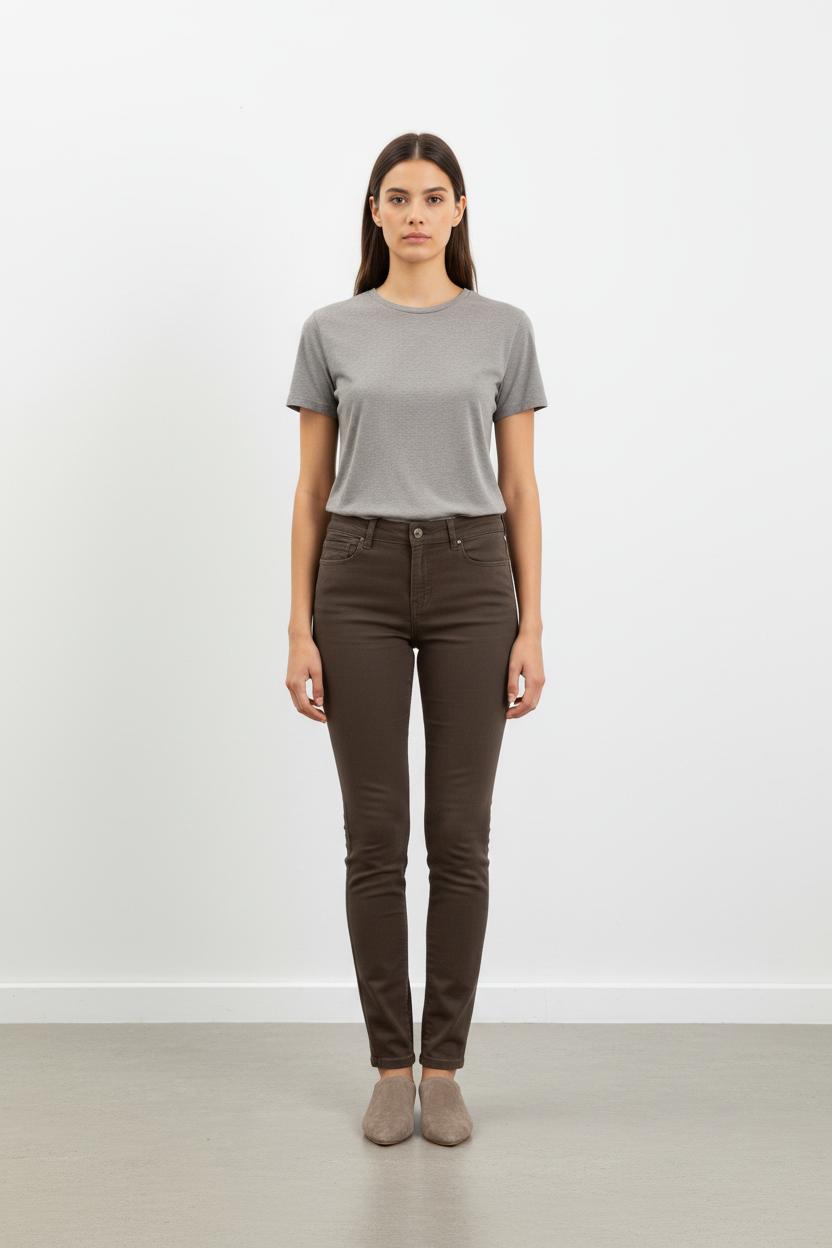 Jean Marron - Taille XS/34