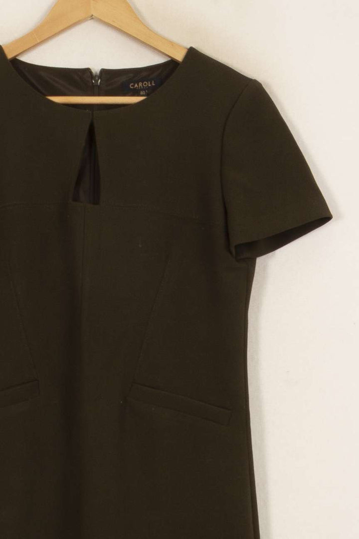 Robe Courte Verte - Taille L/40 de la marque Caroll | PARAD41761 - Vendu par Paradigme - Image 7